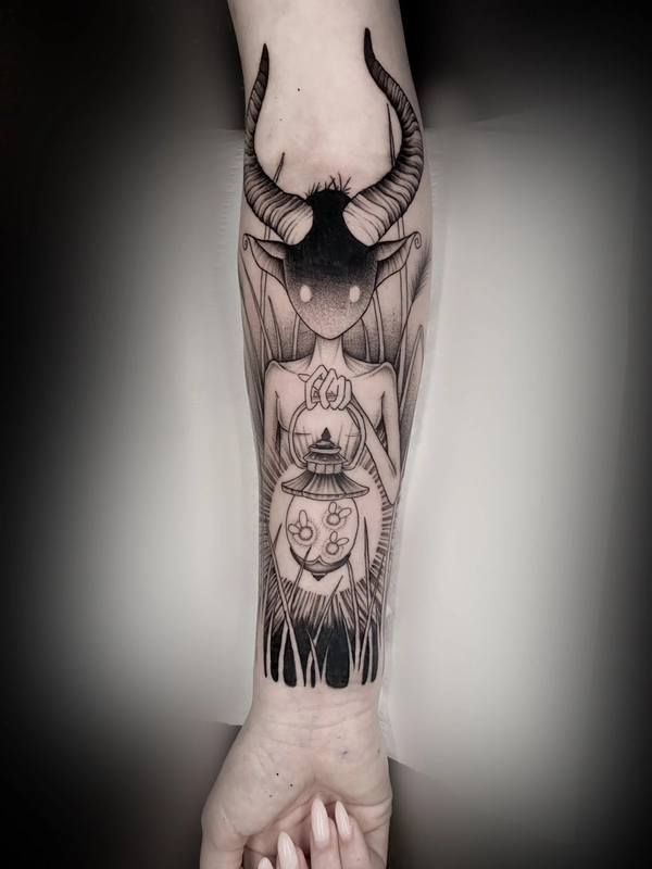 Tatouage Blackwork Juny Todd Tatouage Blackwork Unam Noir