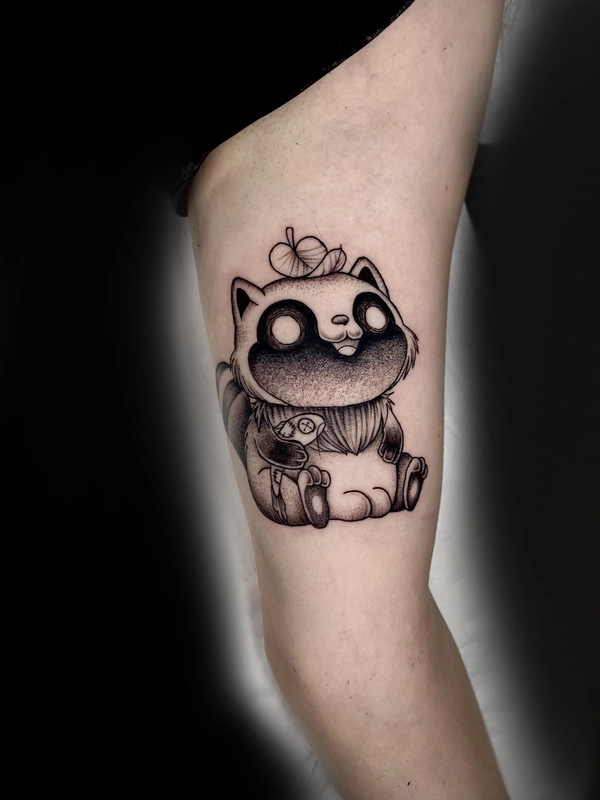 Tatouage Noir & Gris Juny Todd Tatouage Noir & Gris Juny Todd