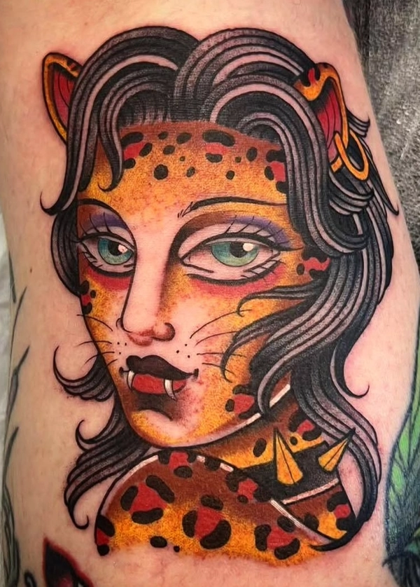 Tattoo Couleurs TicTac Tatouage Cicatrisé Unam Noir