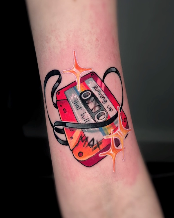 Tattoo Moggo Tatouage Blackwork Unam Noir